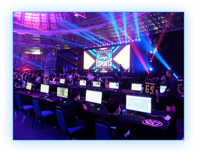 Киберспортивный турнир — арена Esports Carnival